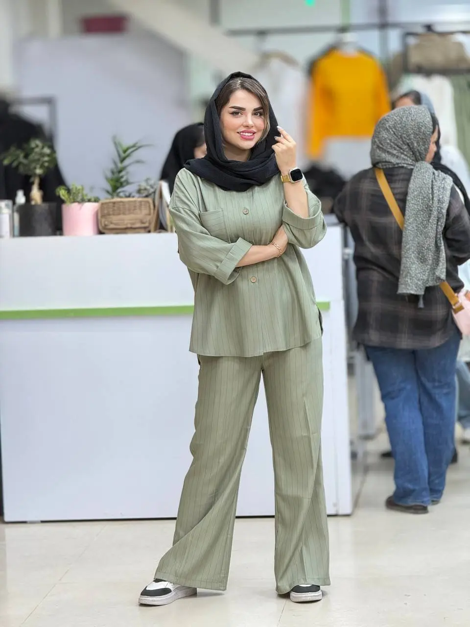 شومیز دیپلمات دکمه دار